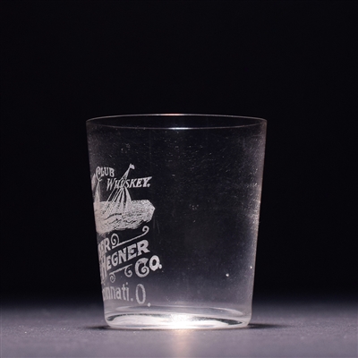 Kayser and Hegner Co Pre-Pro Etched Shot Glass