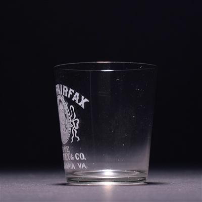 Lord Fairfax Rye Pre-Pro Etched Shot Glass