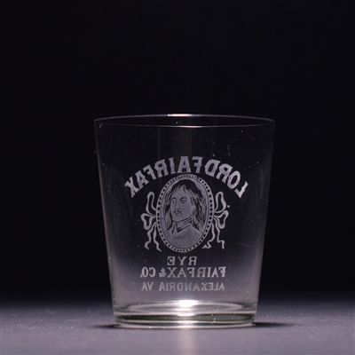 Lord Fairfax Rye Pre-Pro Etched Shot Glass