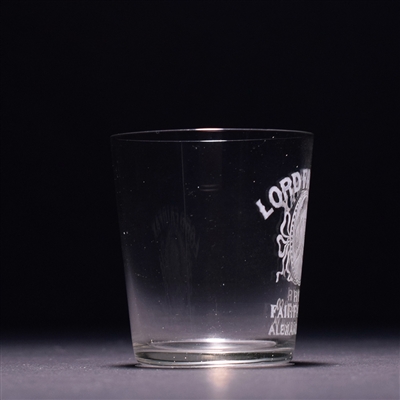 Lord Fairfax Rye Pre-Pro Etched Shot Glass
