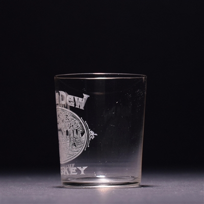 Maple Dew Whiskey Pre-Pro Etched Shot Glass