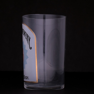 New York Brewery SPOKANE Pre-Pro Enameled Drinking Glass