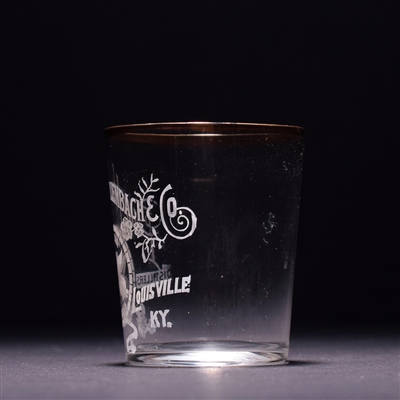 Phil Hollenbach Pre-Prohibition Etched Shot Glass