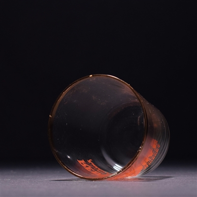 Red Top Rye Pre-Prohibition RED Shot Glass