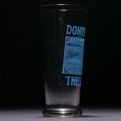 Tobacco Workers Union Pre-Pro BLUE Shot Glass