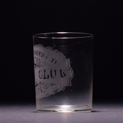 Windsor Club Pre-Prohibition Etched Shot Glass