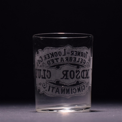 Windsor Club Pre-Prohibition Etched Shot Glass