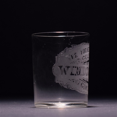 Windsor Club Pre-Prohibition Etched Shot Glass