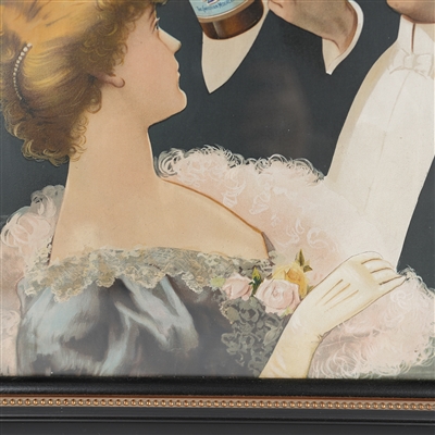 Moerlein's National Export Art Deco Advertising Litho