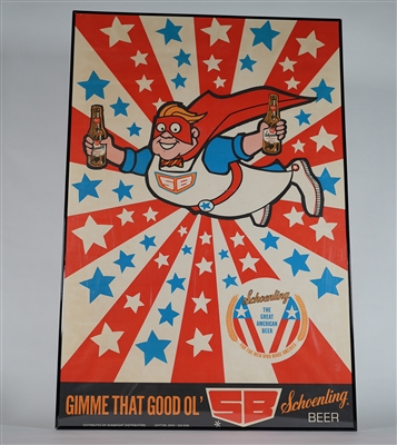 Schoenling Beer For the Men Who Make America Poster