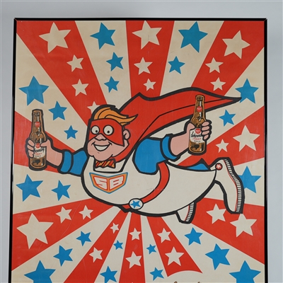 Schoenling Beer For the Men Who Make America Poster