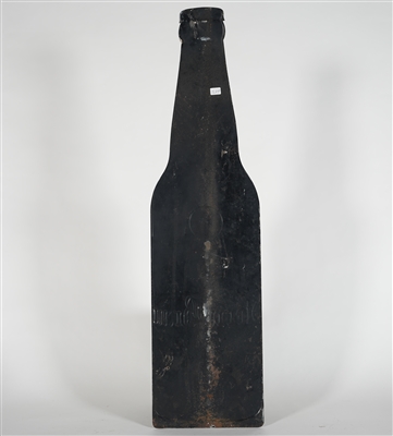 Stern  Brau Light Lager Beer Diecut Bottle Factory Scene Tin Sign