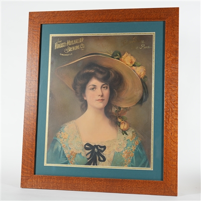 Windisch Muhlauser Brewing Lion Beer Pre-prohibition Chromolithograph