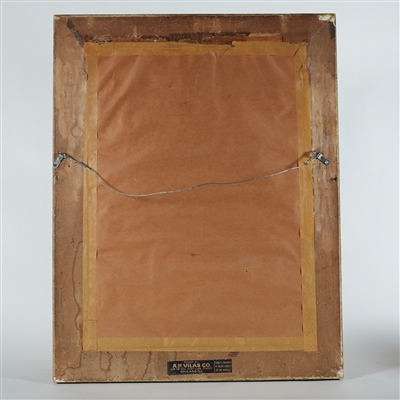 Virginia Brewing Roanoke Pre-prohibition Lithograph and Frame