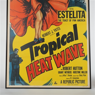 Tropical Heat Wave Musical Comedy Poster