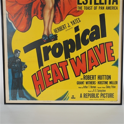 Tropical Heat Wave Musical Comedy Poster