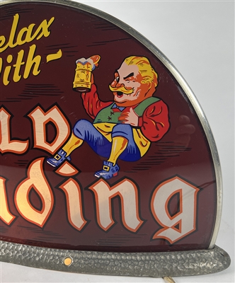 Old Reading Gillco Taxi Dome Cab Light Illuminated Sign