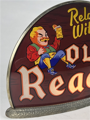 Old Reading Gillco Taxi Dome Cab Light Illuminated Sign