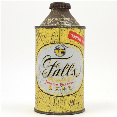 Falls Beer Cone Top RARE UNLISTED