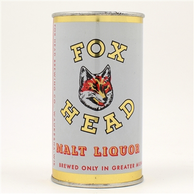 Fox Head Malt Liquor Flat Top MINT 66-17