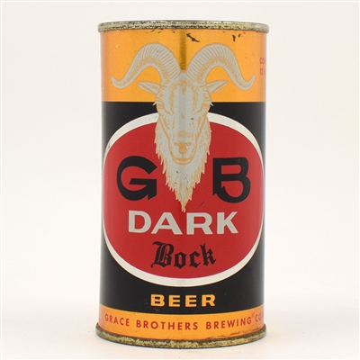 GB Dark Bock Flat Top ORANGE GOAT 68-8