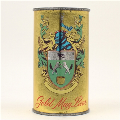 Gold Mug Beer Flat Top RARE CLEAN ACTUAL 72-16