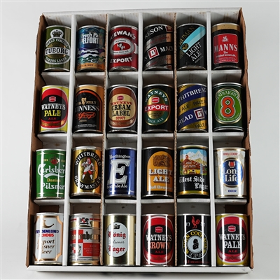 24 Non-USA Small Self-Opening Beer Cans