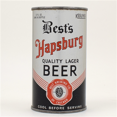 Hapsburg Beer Instructional Flat Top 80-16 USBCOI 104