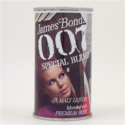 James Bond 007 Malt Liquor Pull Tab Grenadier Guards RARE WHITE STRIPE 82-34