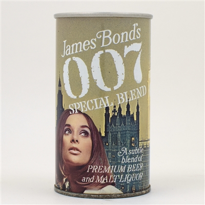 James Bond 007 Malt Liquor Pull Tab Westminster Abbey 82-29