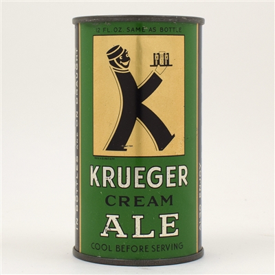 Krueger Ale Instructional Flat Top 89-27 USBCOI 465