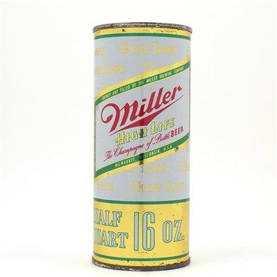 Miller Beer 16 Ounce Flat Top 232-25