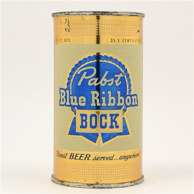 Pabst Blue Ribbon Bock Flat Top PEORIA 110-22