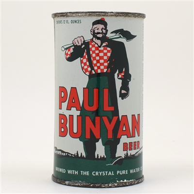 Paul Bunyan Beer Flat Top BUNYAN DIV - GREEN STATE 112-26