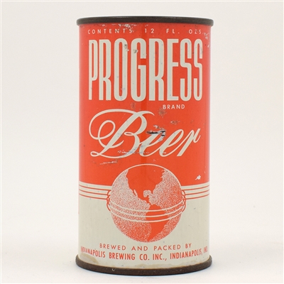 Progress Beer Instructional Flat Top RARE 117-13 USBCOI 697