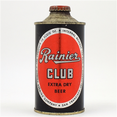 Rainier Club Beer Cone Top EXTRA DRY 180-19