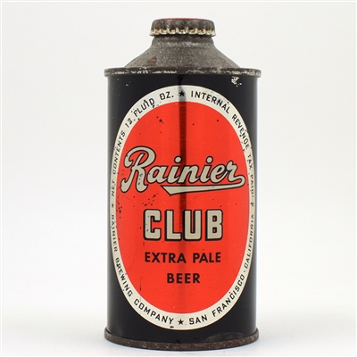 Rainier Club Beer Cone Top EXTRA PALE 180-17