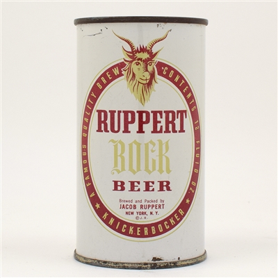 Ruppert Bock Flat Top OLDER BOTTLES ON SIDE 126-28