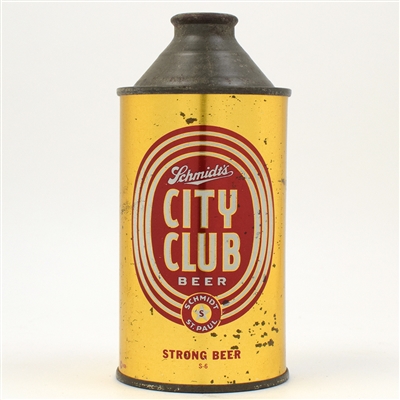 Schmidts City Club Beer Cone Top STRONG 184-15