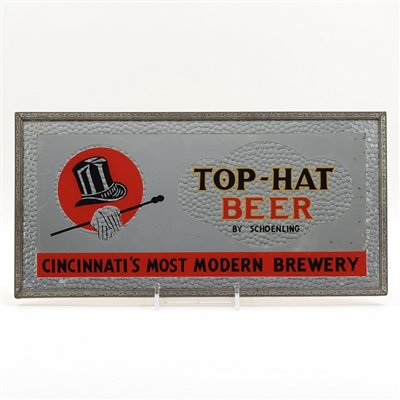 Top Hat Beer Reverse Painted Composite Sign