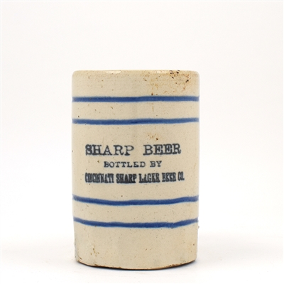 Sharp Beer Pre-Pro Stamped Stoneware Mug