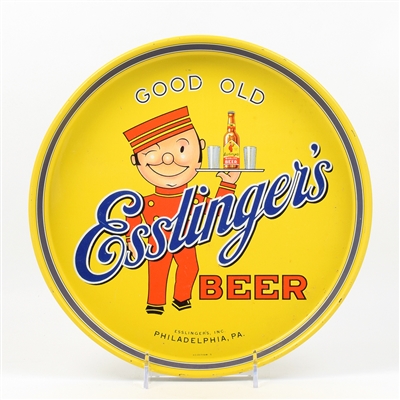 Esslingers Beer 1930s Serving Tray