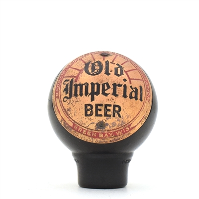 Old Imperial Beer Ball Tap Knob