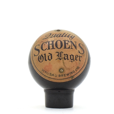 Schoens Old Lager Ball Tap Knob