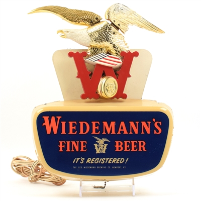 Wiedemann Beer 1950s Lighted Articulated Motion Sign