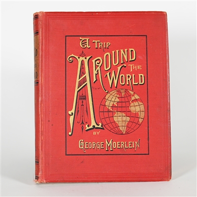 Around The World Book By George Moerlein Christmas 1888