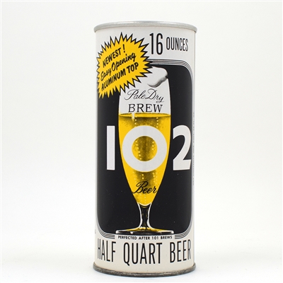 Brew 102 Beer 16 Ounce ALUMINUM TOP PROMO 226-4
