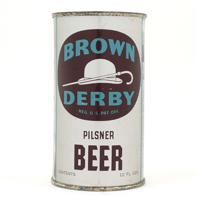 Brown Derby Beer Instructional Flat Top LOS ANGELES 42-10 USBCOI 131