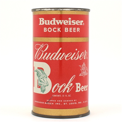 Budweiser Bock Flat Top HIGHLY DESIRABLE 44-26