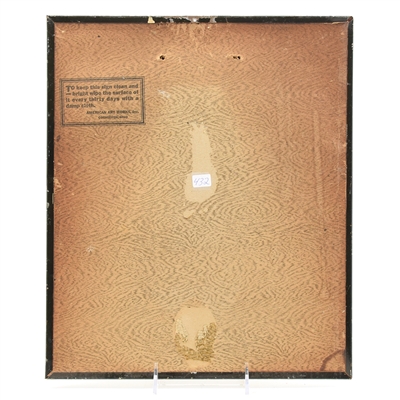 Hoosier Beer 1930s Tin Over Cardboard Sign IMPRESSIVE